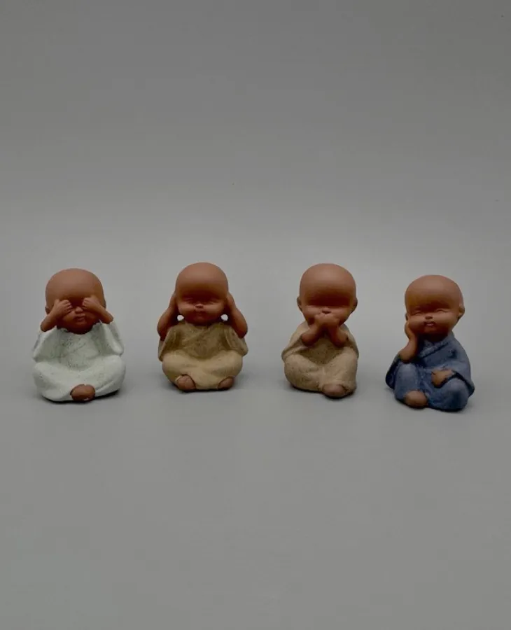 Фигурки маленькие «Не вижу, Не слышу, Не говорю, Не думаю»